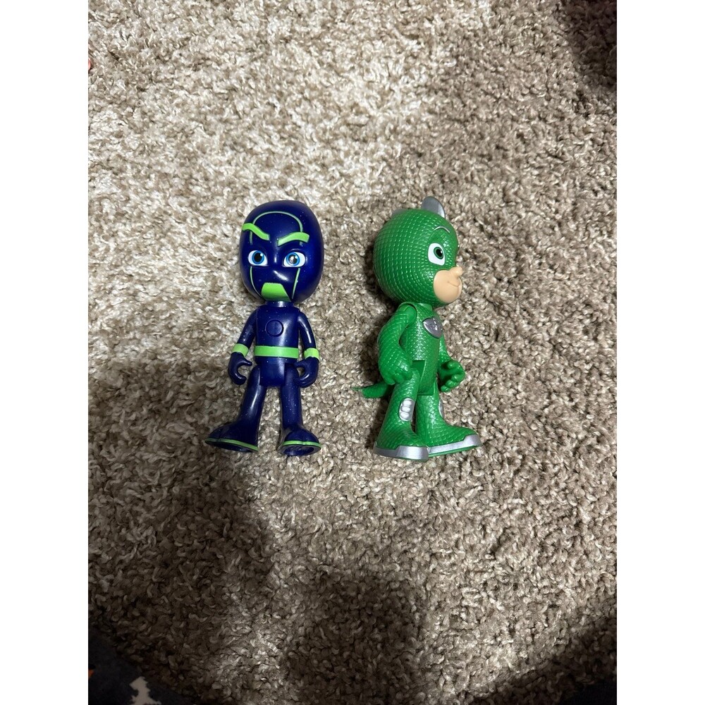 PJ mask deluxe talking figure- Night Ninja and Gecko- sounds